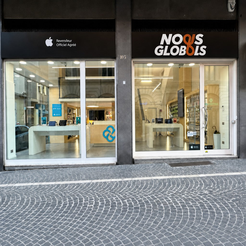 The Nous Globals storefront, an authorized Apple reseller